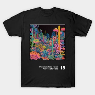 Garden of Delete - Minimal Style Graphic Artwork T-Shirt